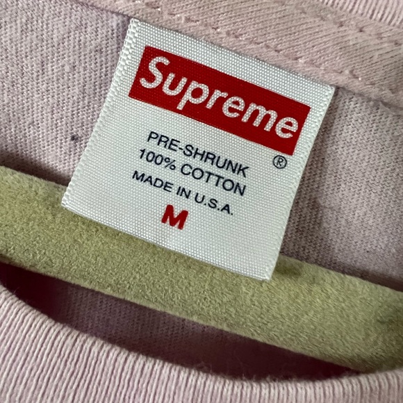 Supreme Nuova York pink tshirt. - Picture 3 of 4